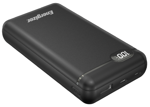 

Портативний зарядний пристрій Energizer UE20003C-20000 mAh Li-pol+TYPE-C Black