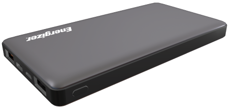 

Портативний зарядний пристрій Energizer UE10015CQ-10000 mAh Li-pol+TYPE-C QC3.0 Grey