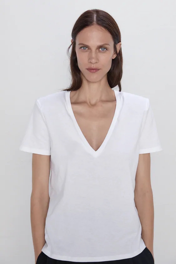 

Футболка ZARA 0264667 M Білий