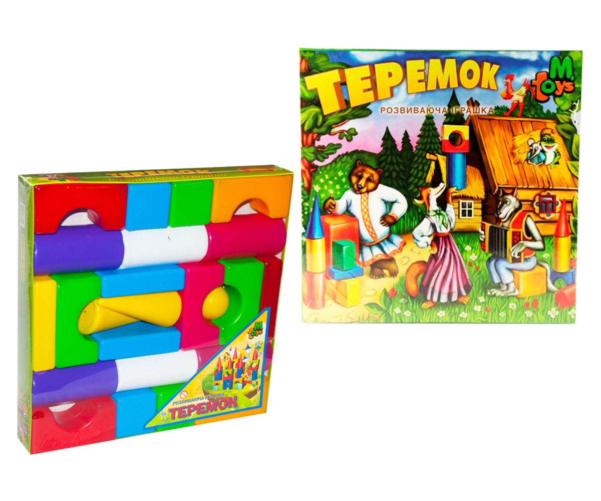 

Кубики Теремок 24 элемента M-toys (12084) (22149)