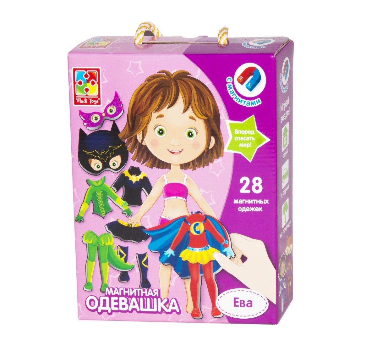 

Магнитная одевашка Ева рус Vladi Toys (VT3702-04) (50724)