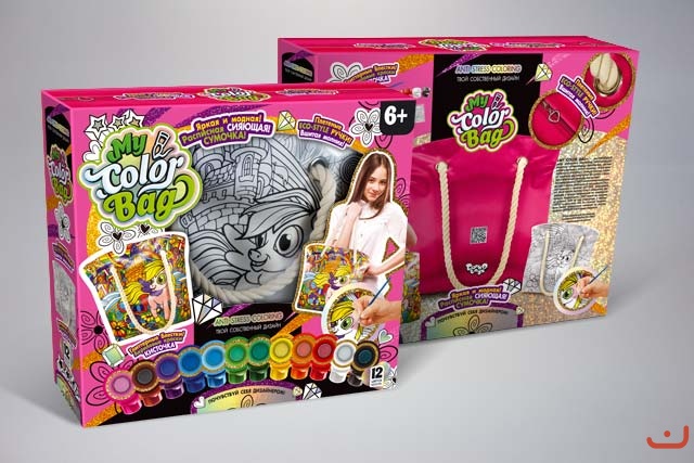 

Набор для креативного творчества My Color Bag Dankotoys (CОВ-01-04) (38588)