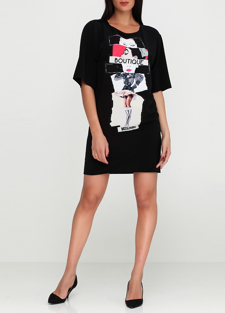 

Платье MOSCHINO BOUTIQUE Черный размер, Платье MOSCHINO BOUTIQUE Черный размер 42