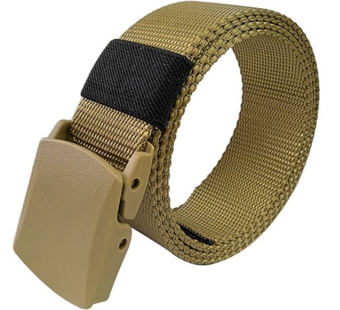 

Тактический военный армейский брючной ремень Tactical Coyote (ykk-belt-coyote)