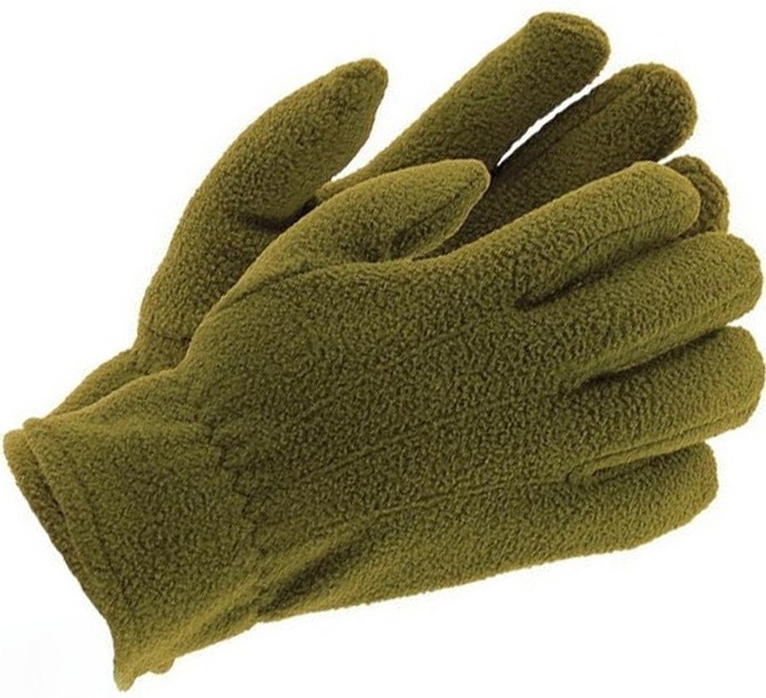 

Зимние флисовые военные перчатки REIS Olive (Flis-per-olive)