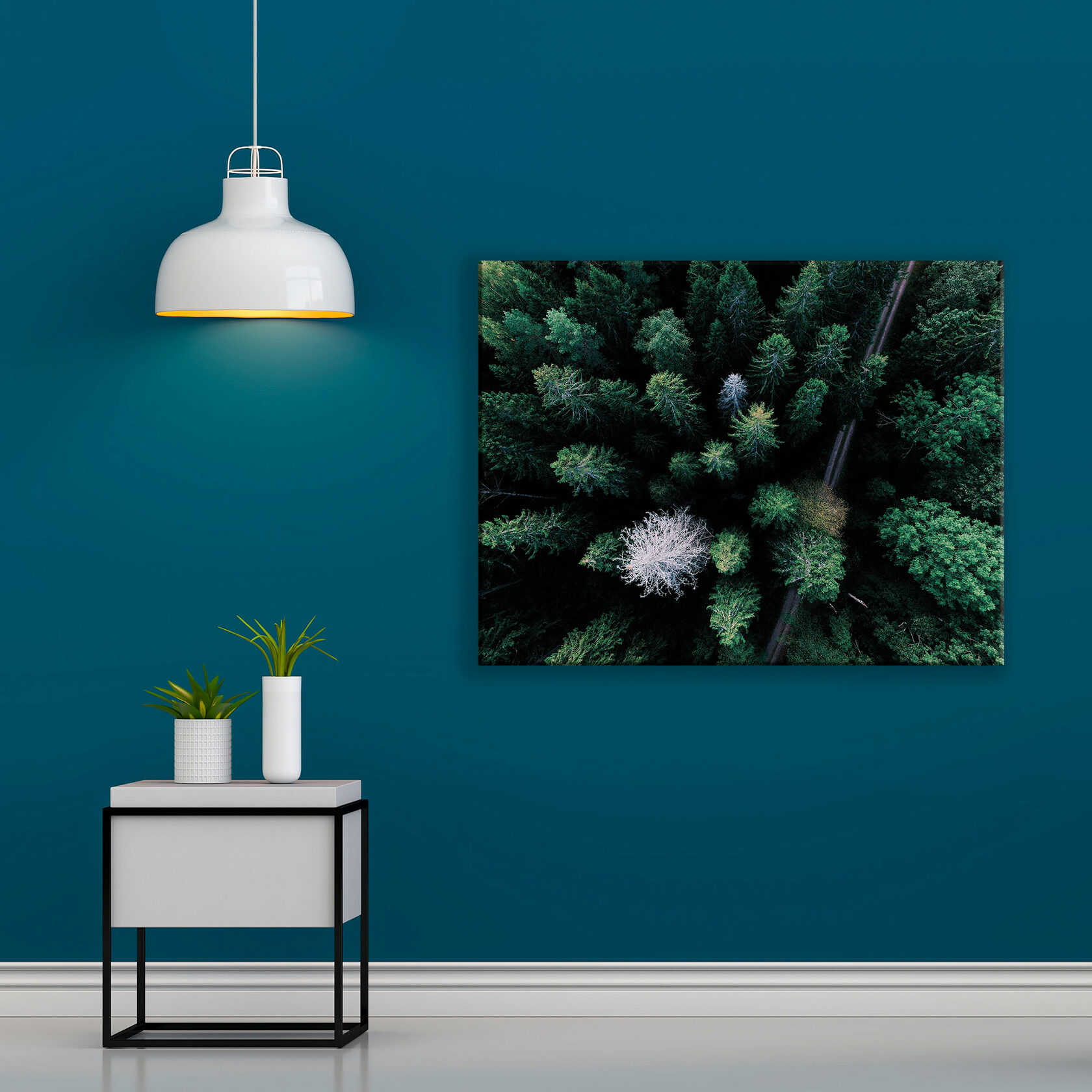 

Картина на холсте Green forest 80х110 см