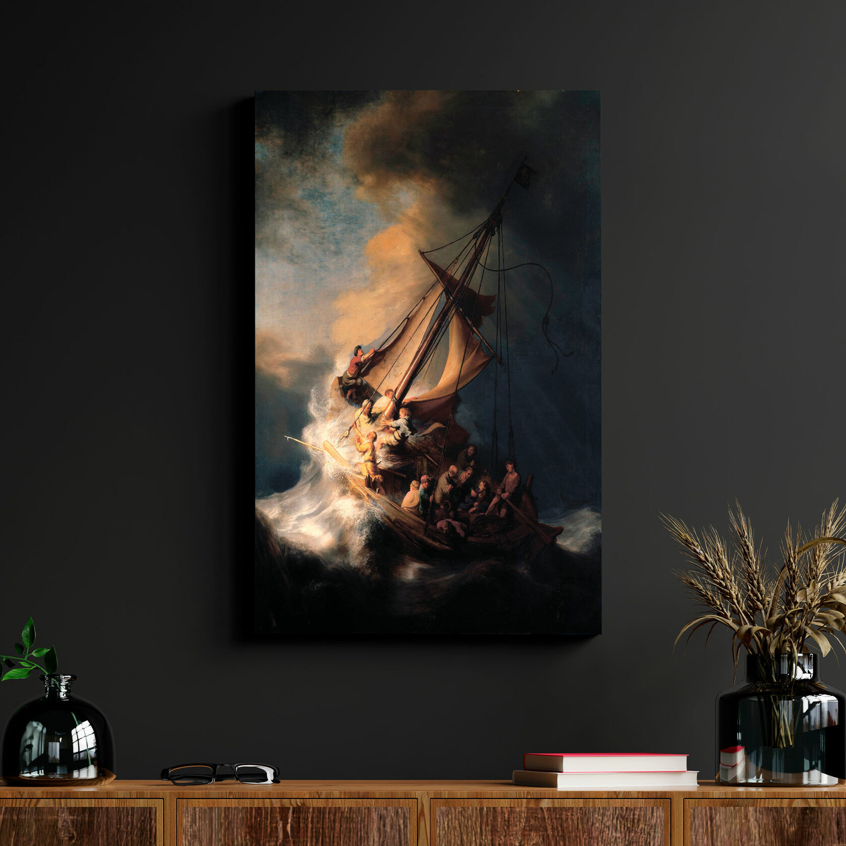 

Картина на холсте The Storm on the Sea of Galilee 110х80 см