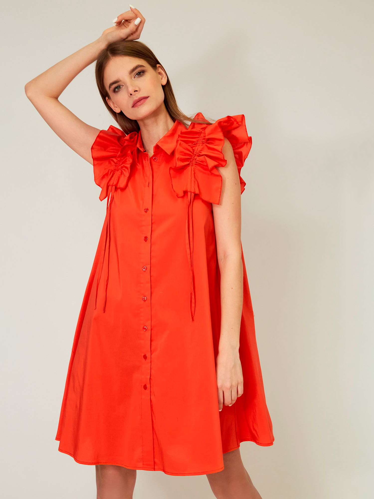 

Платье ANDRE TAN 32059 XL Коралловое