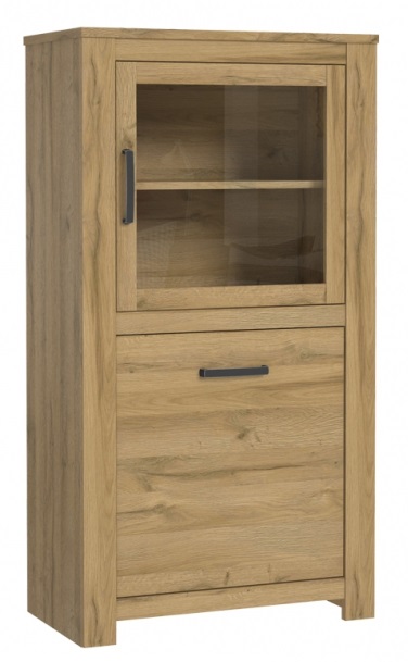 

Шкаф витрина HVNV411R Havanna Forte Дуб Старинный