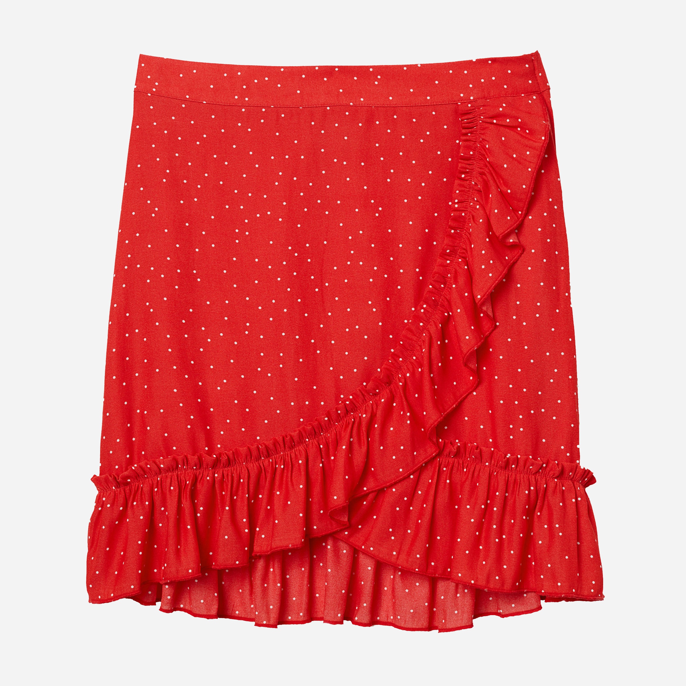 

Юбка H&M 6432358-AATR 36 Красная с белым