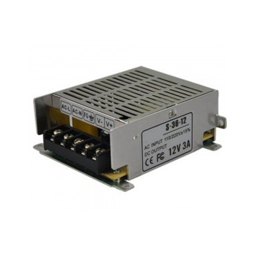 

Блок питания MSS S-36-12 220В ( 12V - 3A) в алюм.корпусе