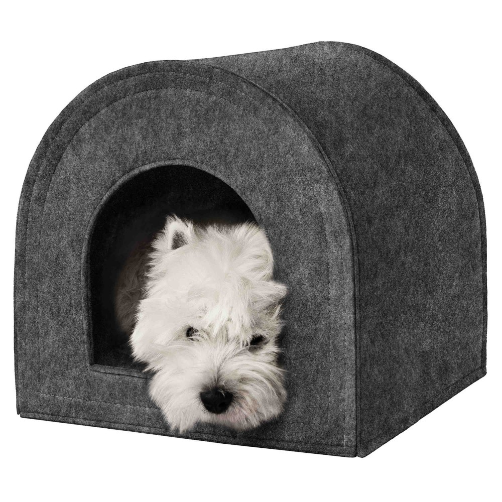 

Домик для Собак и Котов BronzeDog Хатка Серый 70 х 70 х 70 (2542)