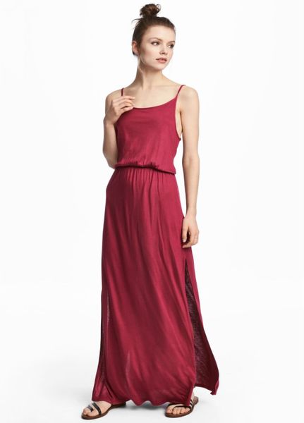 

Платье H&M М Бордовое (1086-159)