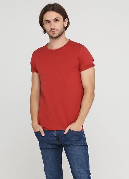 

Футболка H&M S кирпичная (1093-357)