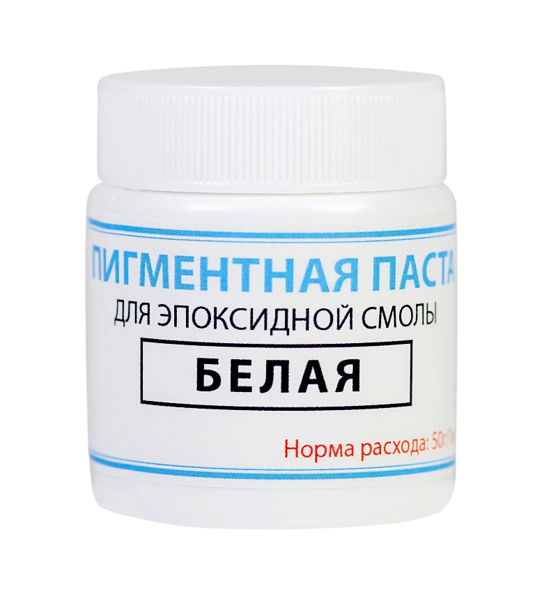 

Пигментная паста краситель ТМ Просто и Легко, 50 г, белая - 156223