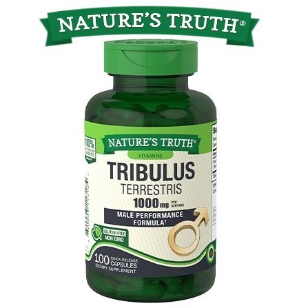 

Экстракт Трибулуса Nature's Truth Tribulus Terrestris (Трибулус Террестрис) 1000 мг 100 капсул 1509