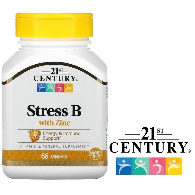 

Комплекс 21st Century Stress B with Zinc (Витамин В + Цинк) 66 таблеток 1563