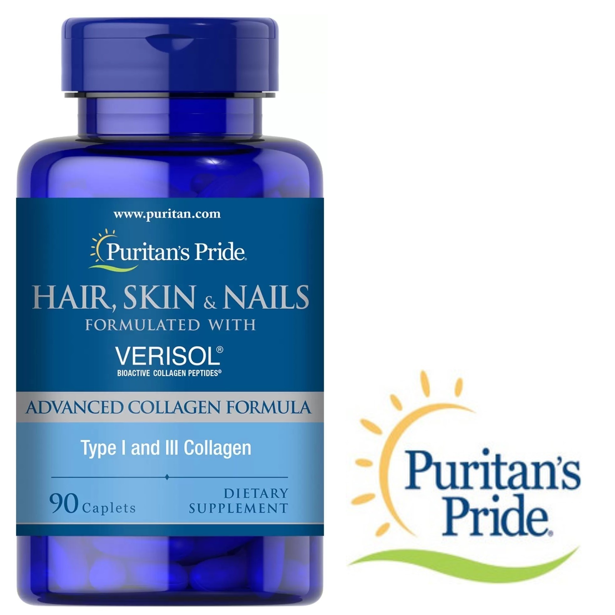 

Витамины Puritan's Pride Hair, Skin & Nails with Verisol 90 таблеток 1529