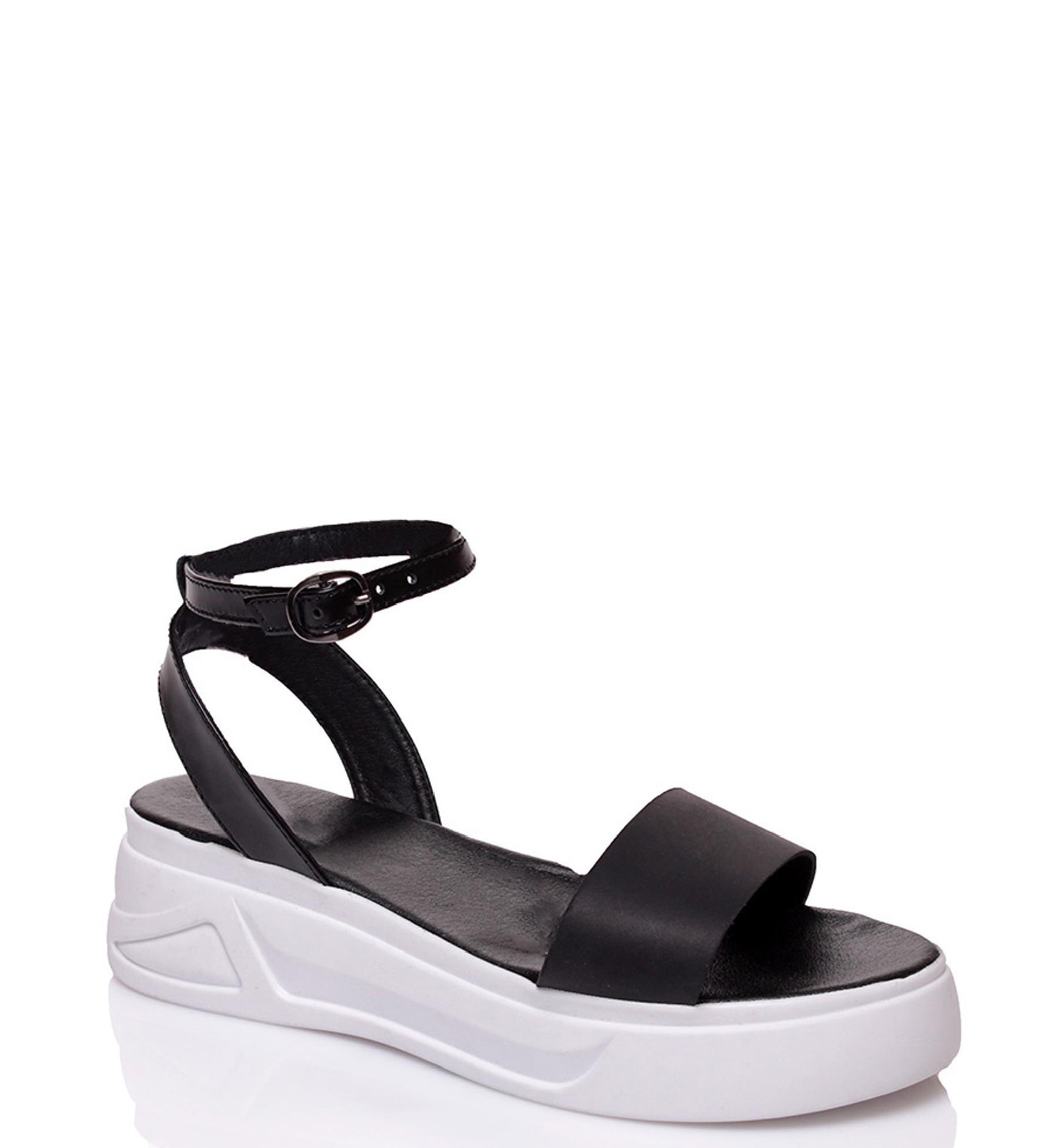 

Жіночі Босоножки Сандалії чорний Натуральна шкіра 112-602 Paradize Україна 39(р)