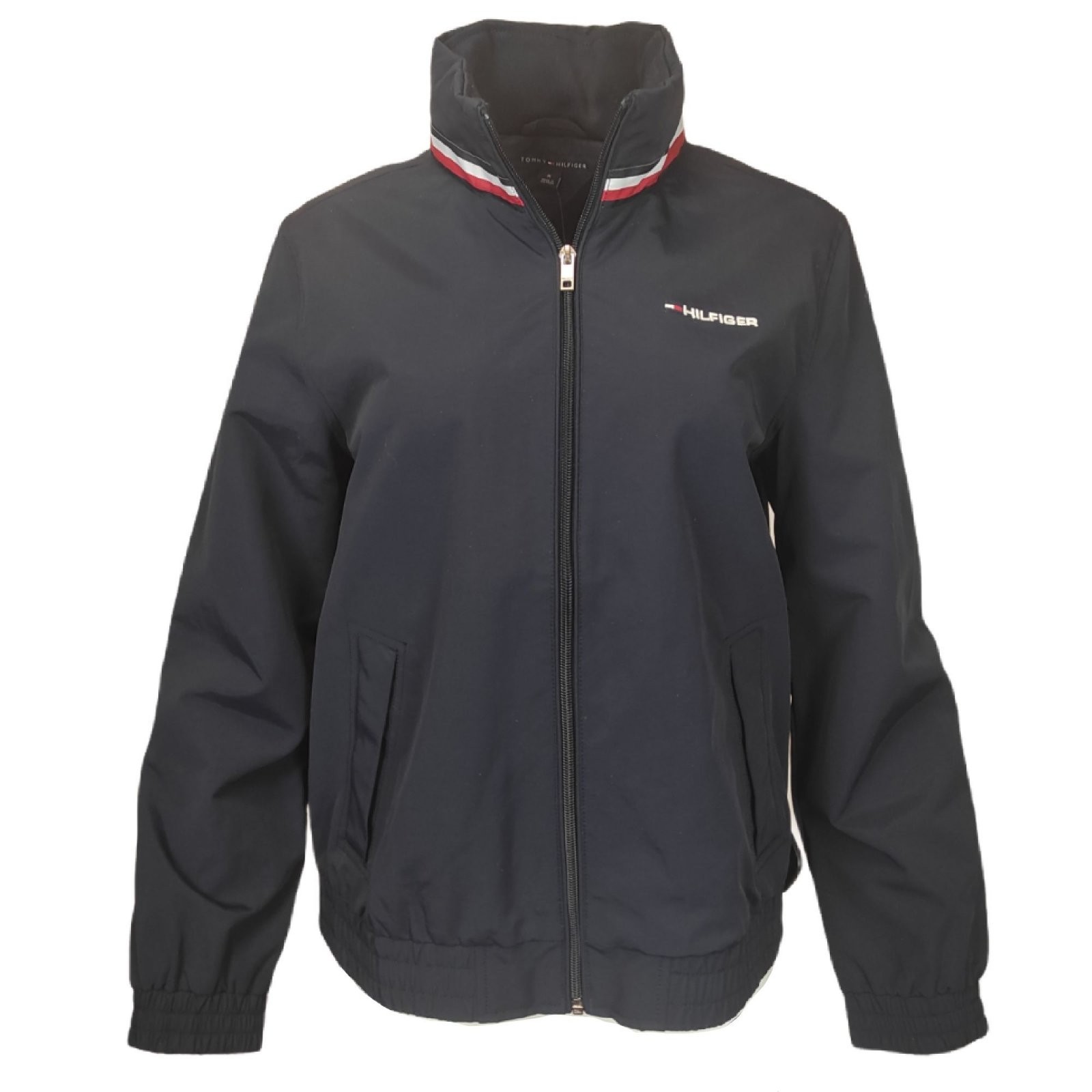 

Куртка - ветровка Tommy Hilfiger,тонкая,темно-синий,f252758410,р.M