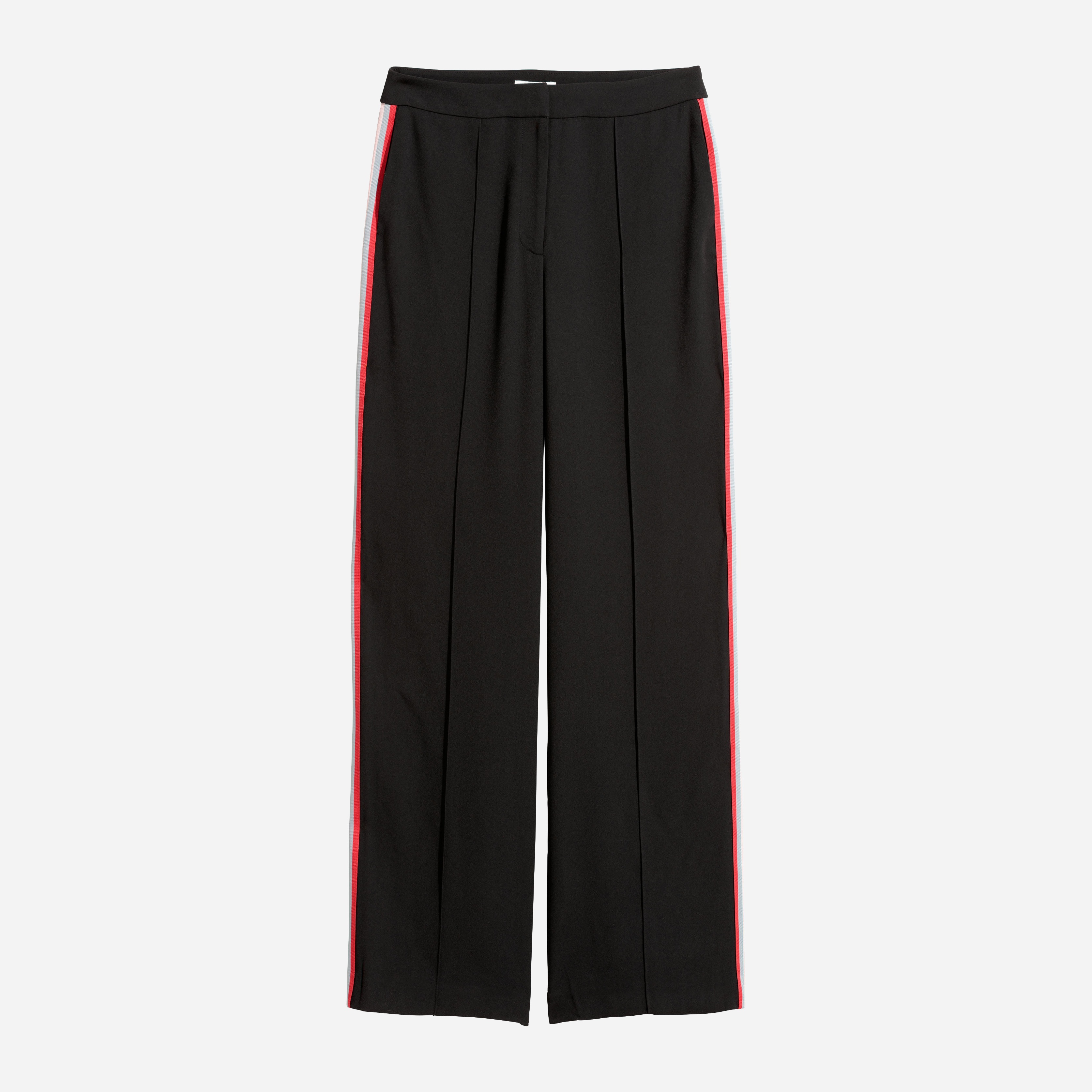 

Брюки H&M 6090347-ACMT 40 Черные с красным
