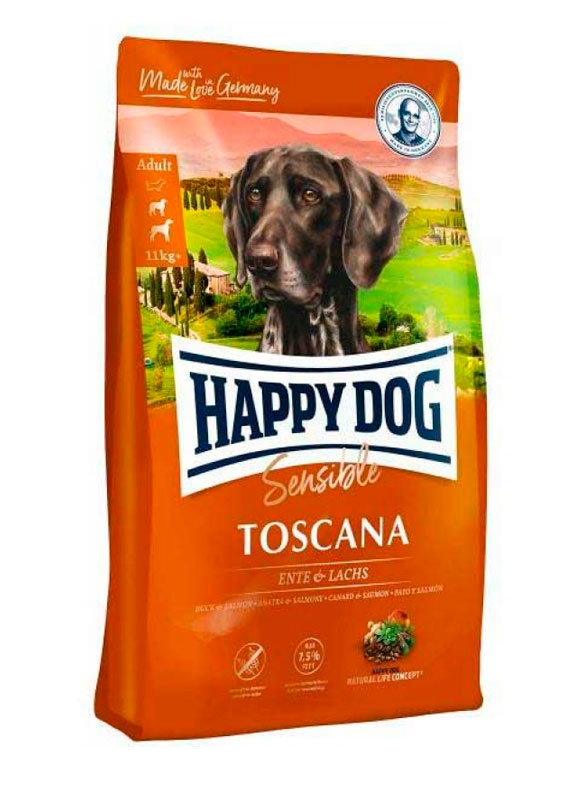 

Сухой корм Happy Dog Sensible Toscana для собак 4 кг
