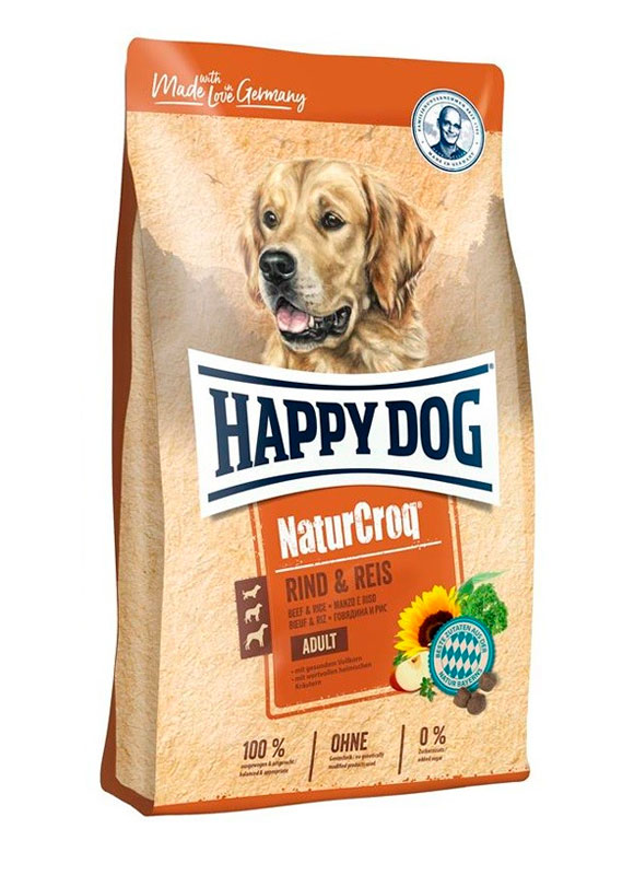 

Сухой корм Happy Dog NaturCroq Rind & Reis для взрослых собак с говядиной и рисом 4 кг