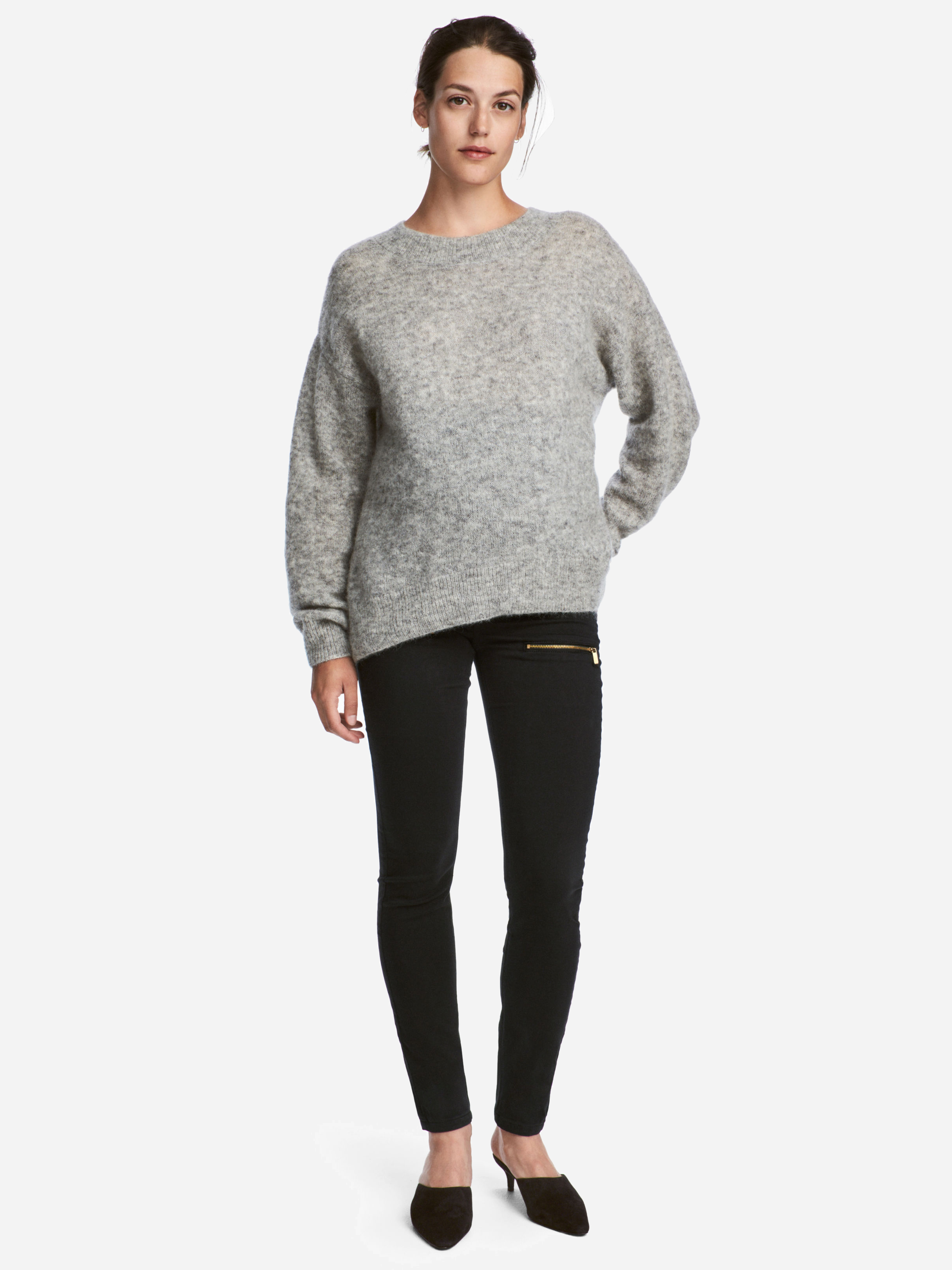 

Брюки для беременных H&M Mama 5456916-AAAD 34 Черные