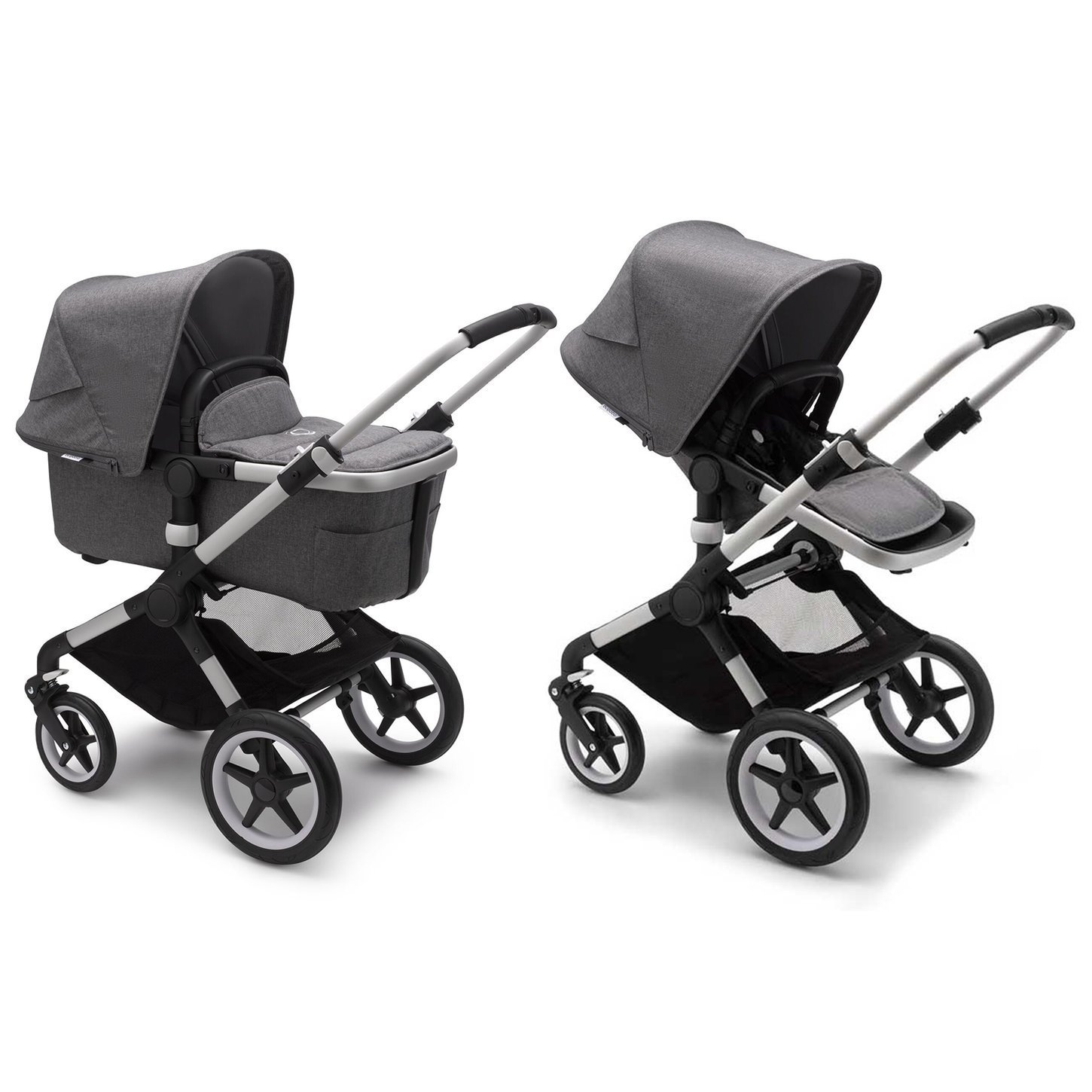 Коляска bugaboo 3 в 1. Bugaboo Fox 2в1. Bugaboo Fox 3 Grey Melange. Bugaboo Fox серая. Бугабу Камелот коляски серая.