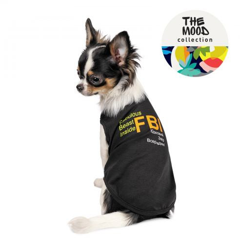 

Борцовка для собак Pet Fashion FBI Чорна М2