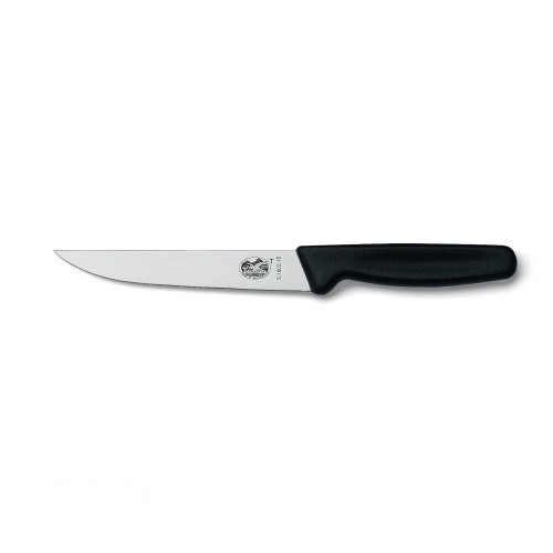 

Нож кухонный для нарезки Victorinox 15 см чёрный, упаковка - блистер