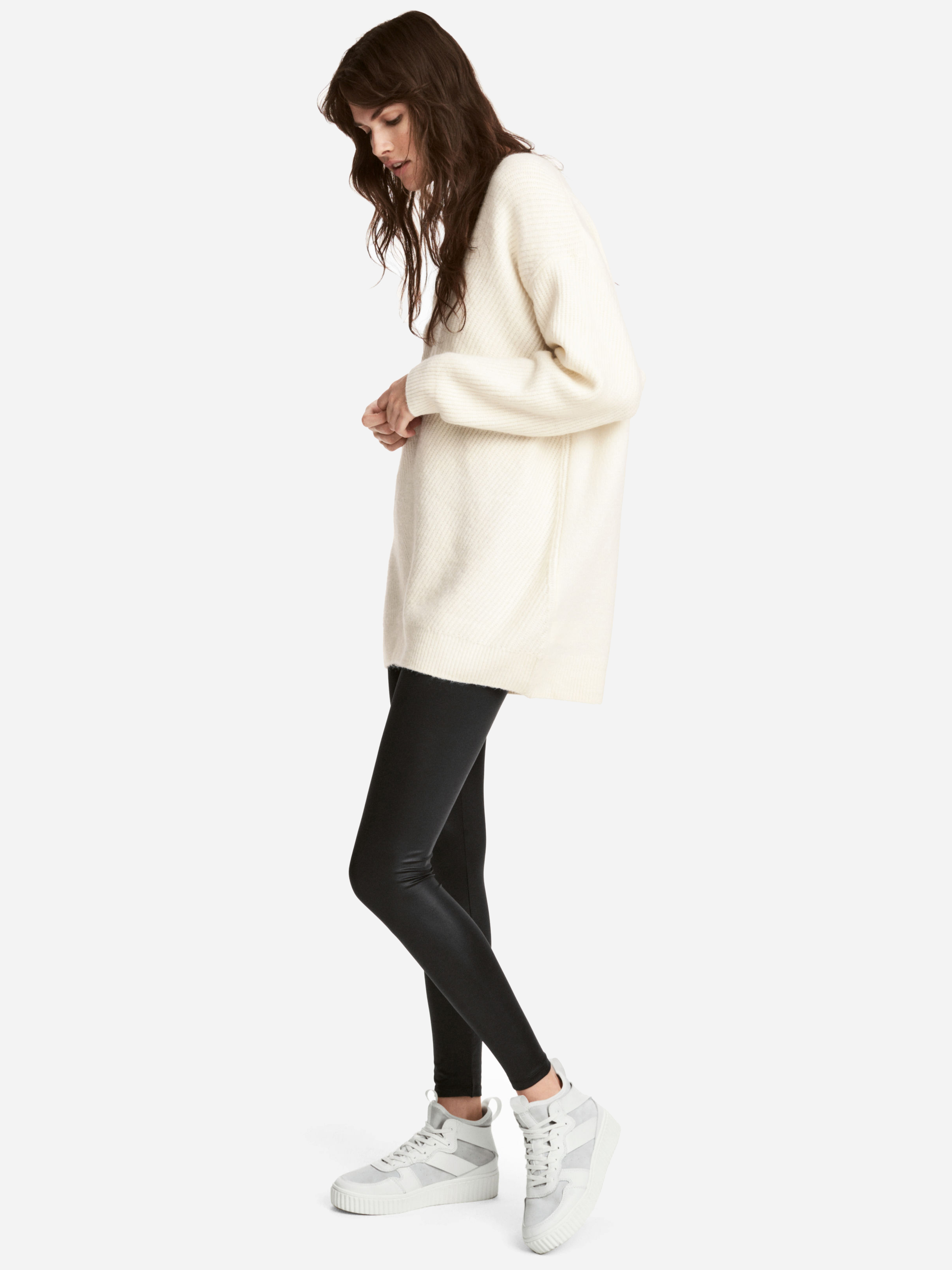 

Лосины H&M 5061105-AAAD L Черные