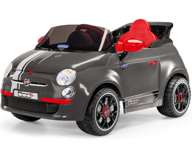 

Детский электромобиль Peg-perego Fiat 500 S с пультом 1173 6 В серый