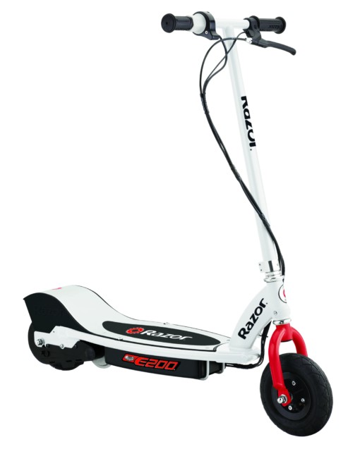 

Электросамокат Razor E200 24 В (2 х 12 В) 8-дюйм.13+ 70 кг White/Red