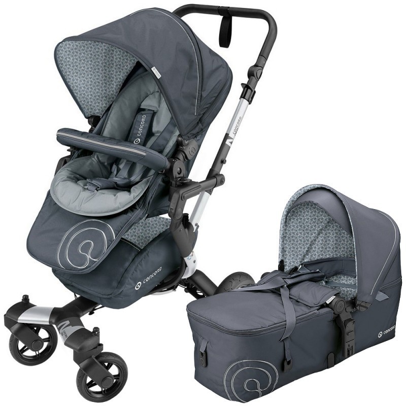 

Универсальная коляска 2 в 1 Concord Neo Scout Steel grey NESC0984