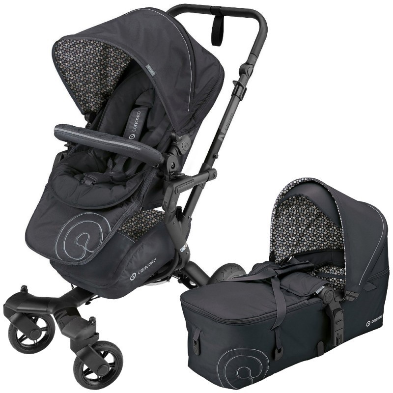 

Универсальная коляска 2 в 1 Concord Neo Scout Cosmic black NESC0983