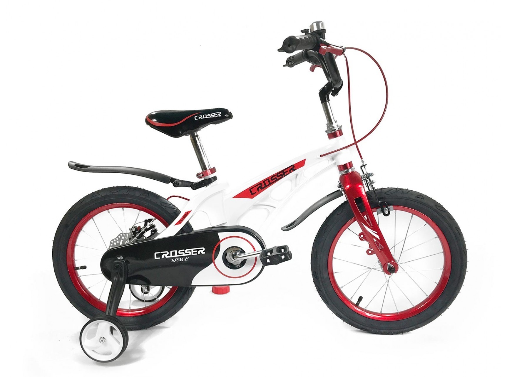 

Велосипед для мальчика Crosser MAGNESIUM BIKE Space 16 White Red