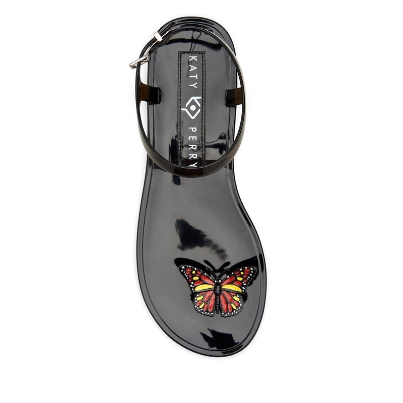 

Сандалии Katy Perry The Geli Butterfly черные 38 (8 US) 25 см