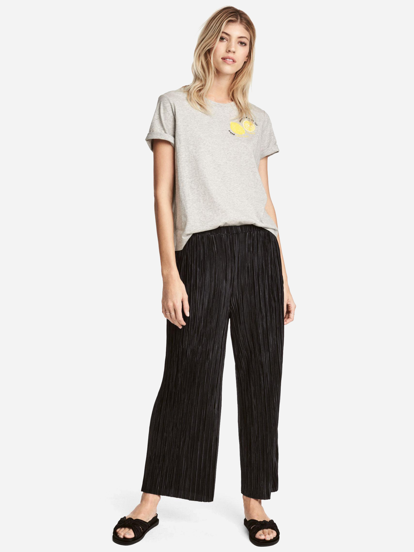 

Брюки H&M 5206595-AAAD XL Черные