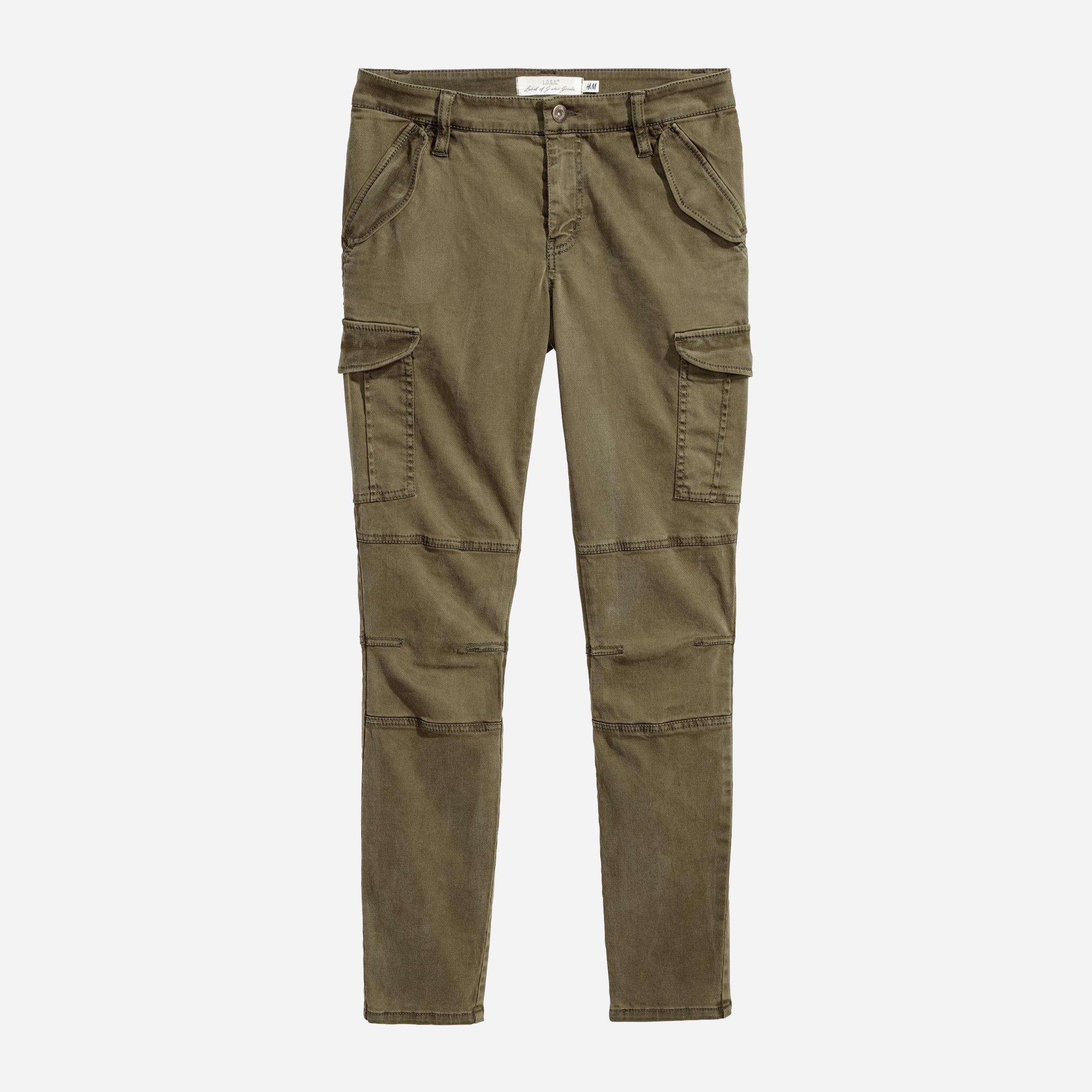 

Джинсы H&M 6136668-ACYC 36 Хаки