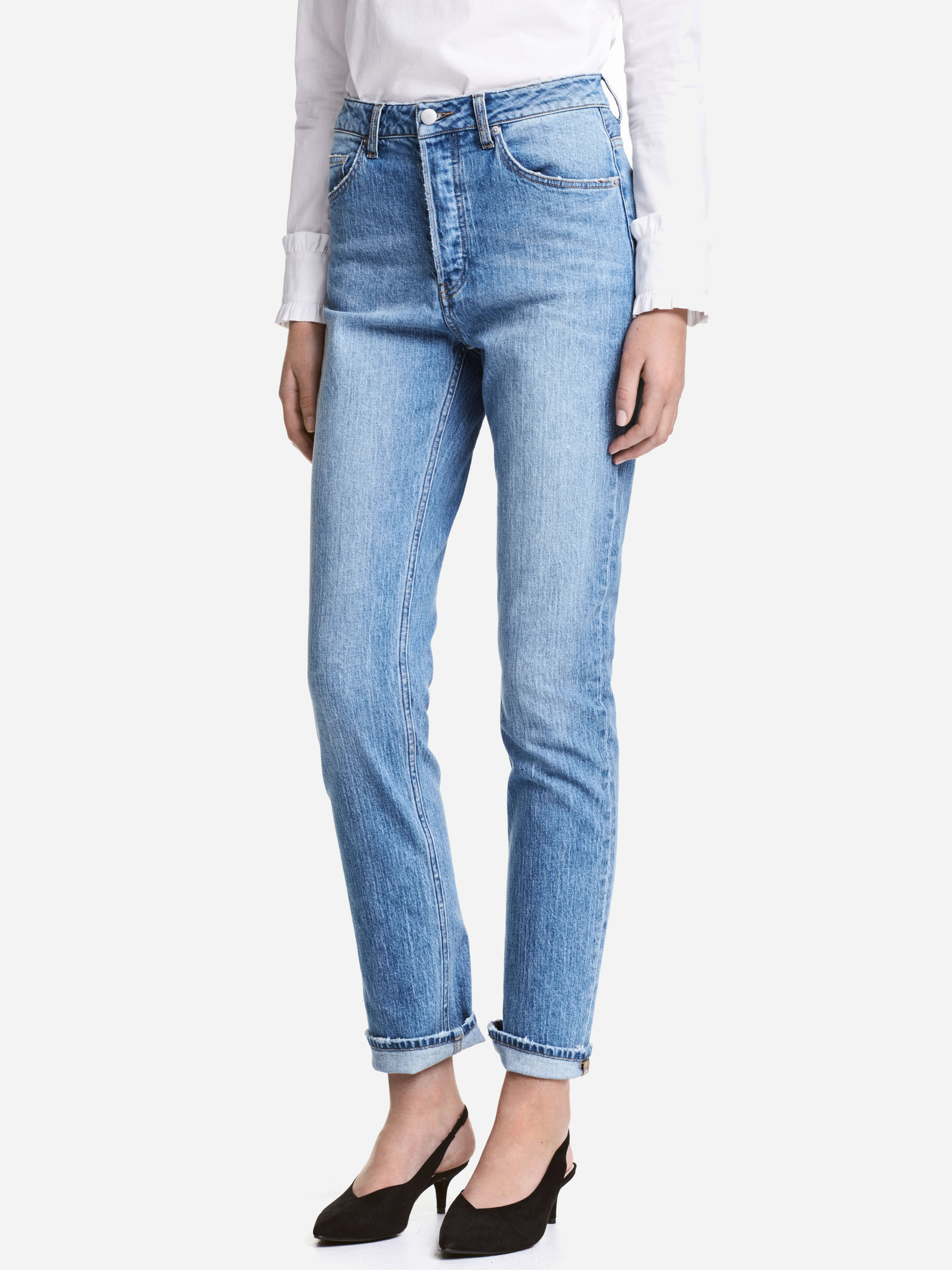 

Джинсы H&M 4439835-ACXD 38 Синие