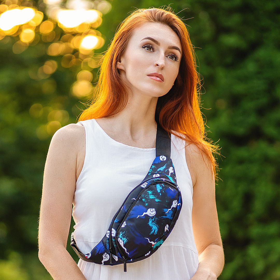 

Бананка B&M з принтом Leaf Blue