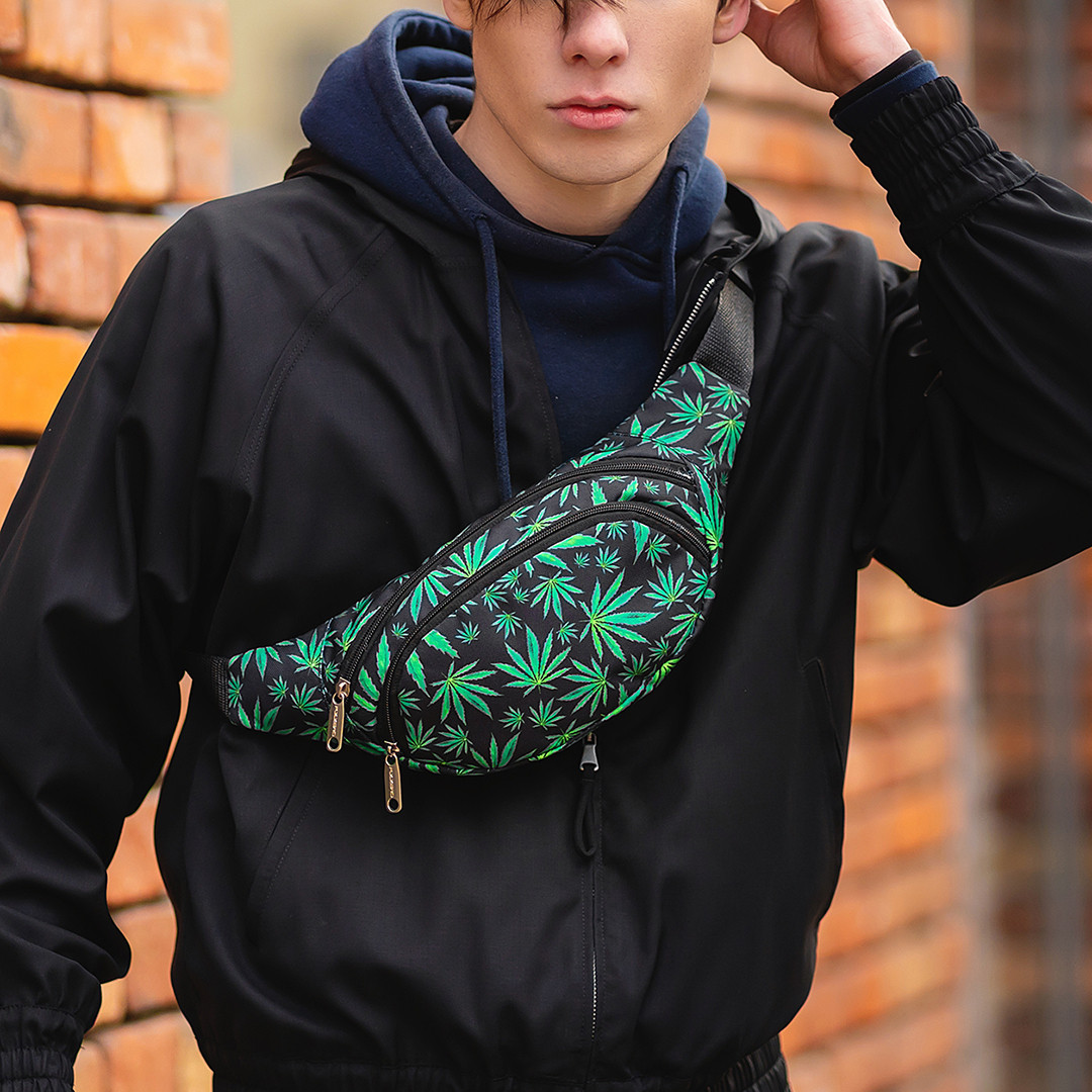 

Бананка B&M з принтом Leaf ArtCanabis