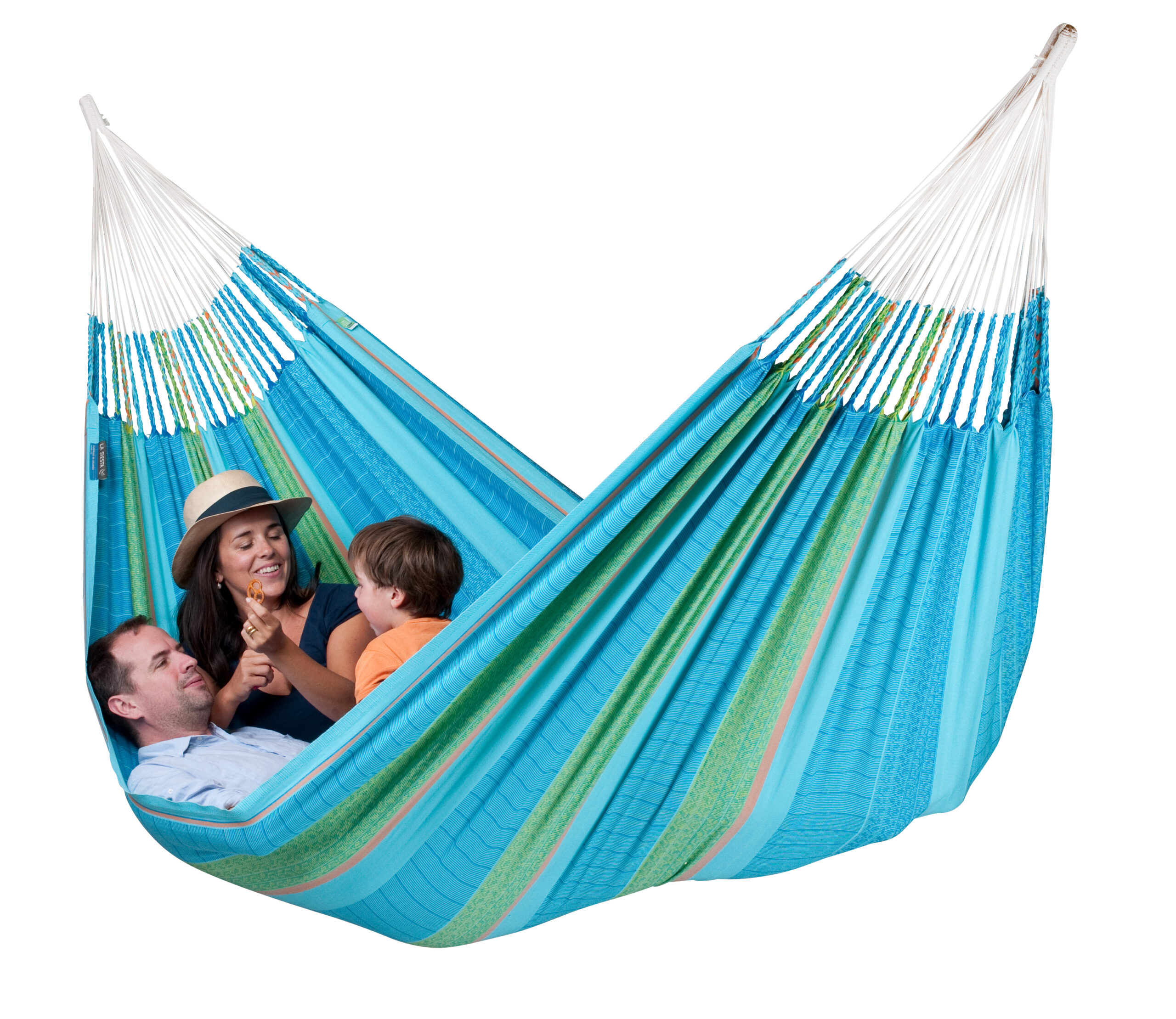 

Гамак семейный La Siesta Flora FLH18-3 curacao (AE2050)