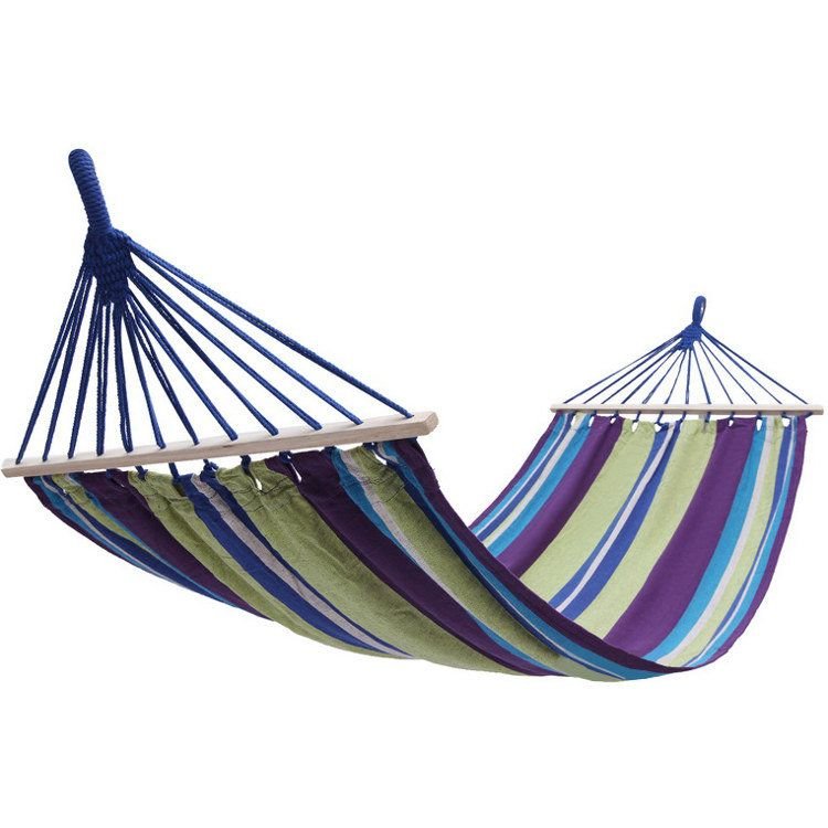 

Гамак одноместный KingCamp Canvas Hammock (KG3762/42) Purple/yellow (AE2023)