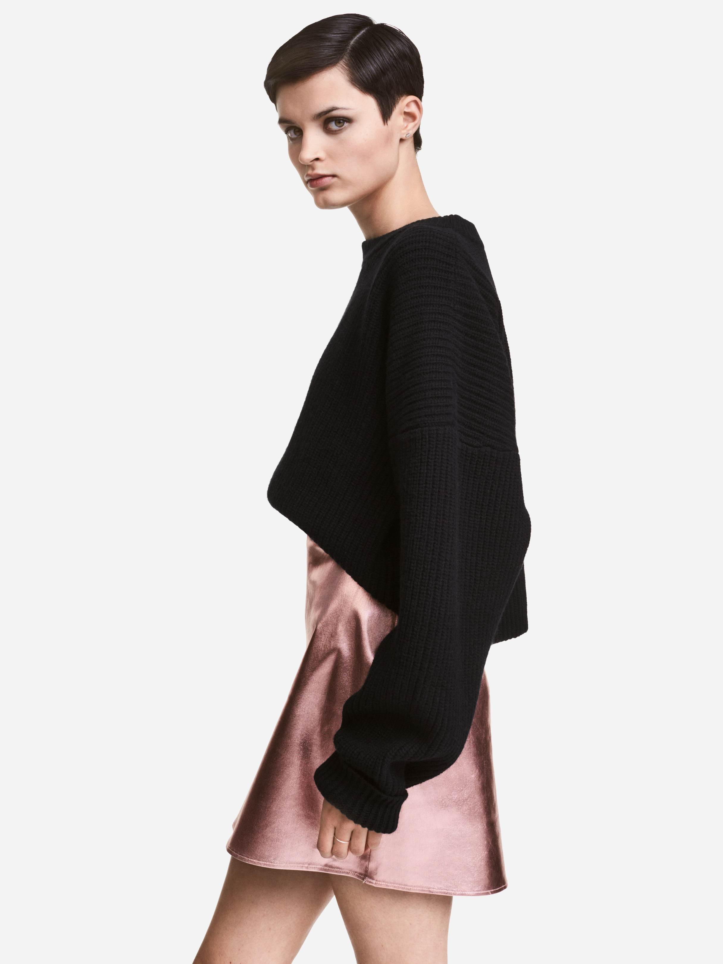 

Юбка H&M 4759554-ACWG 38 Розовая