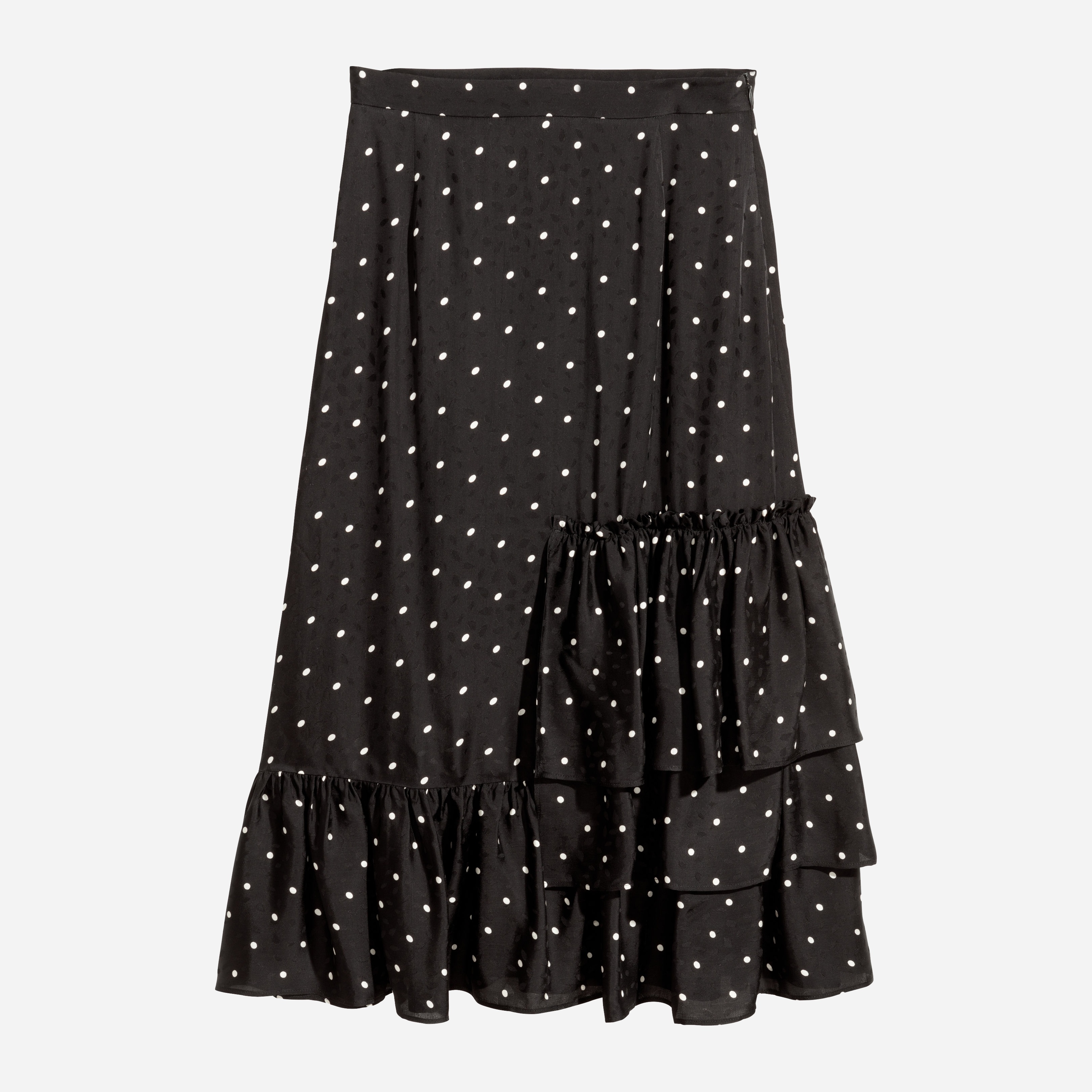 

Юбка H&M 5917066-AANX 38 Черная с белым