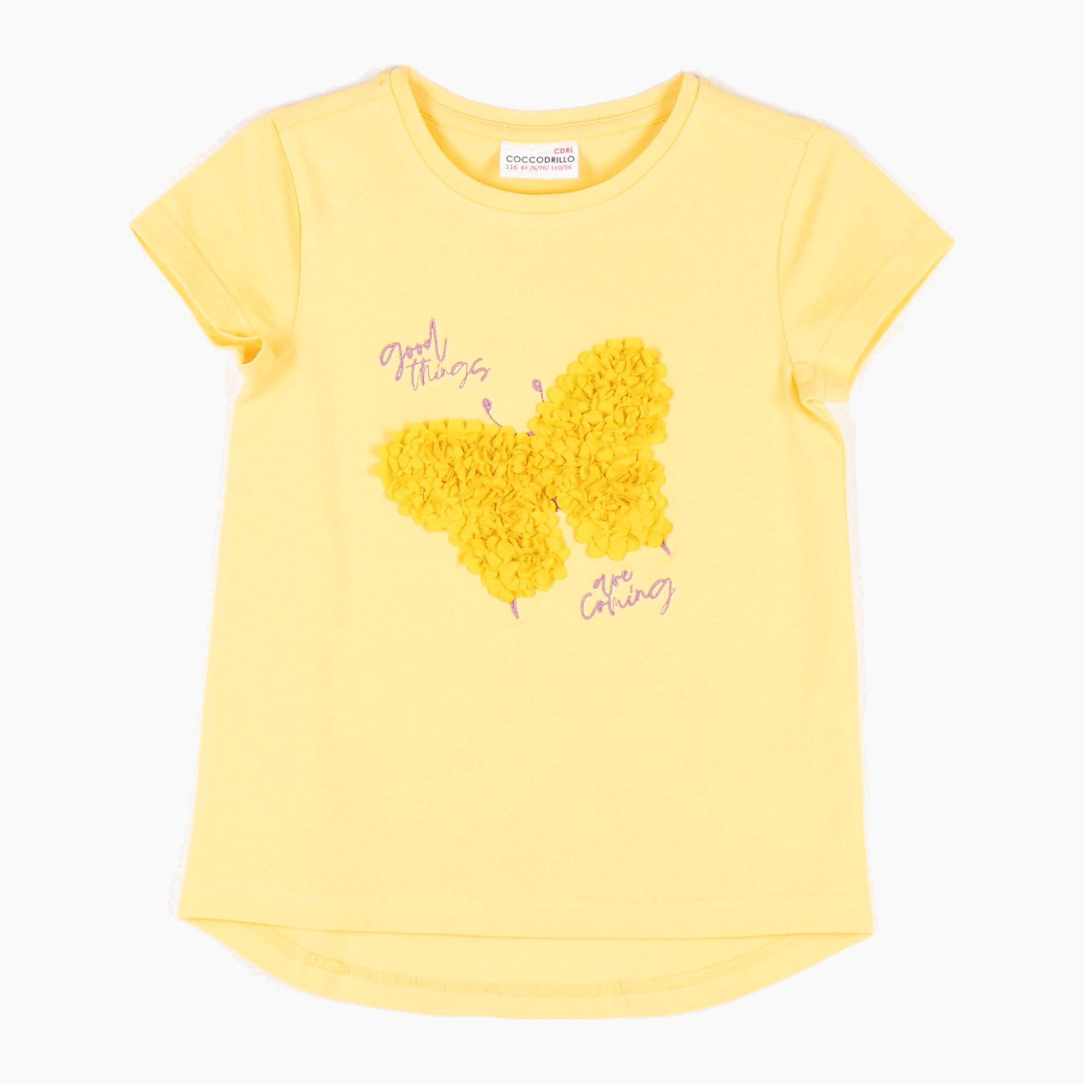 

Футболка Coccodrillo Good Things WC1143203GOO-004 116 см