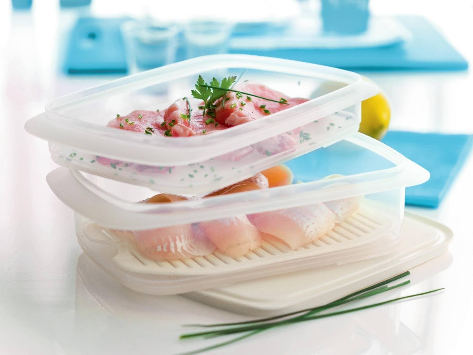 

Контейнер Tupperware Полный состав с системой контроля конденсата