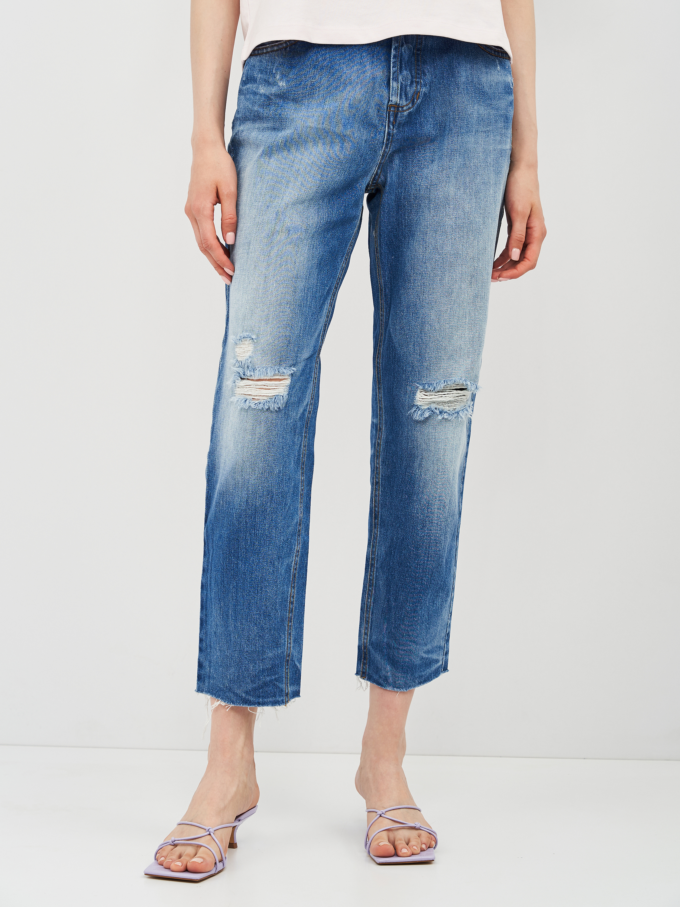 

Джинсы Pull & Bear 9686/208/406 38 Голубые